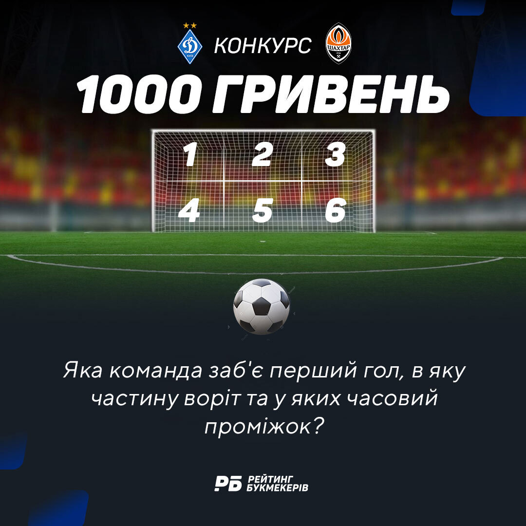 ⚽️ Конкурс в Instagram до матчу «Динамо» – «Шахтар» 🇺🇦 / 27 жовтня ⚽️